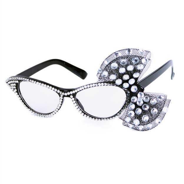 Retr glasses with ribbon for adults