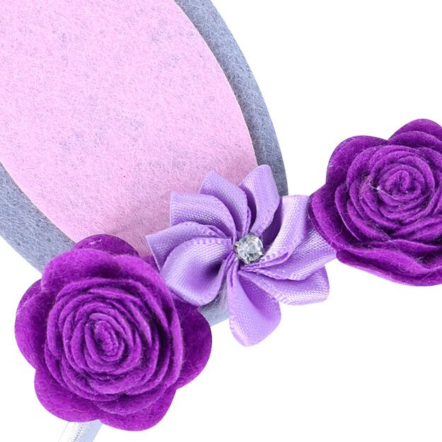 Children purple headband