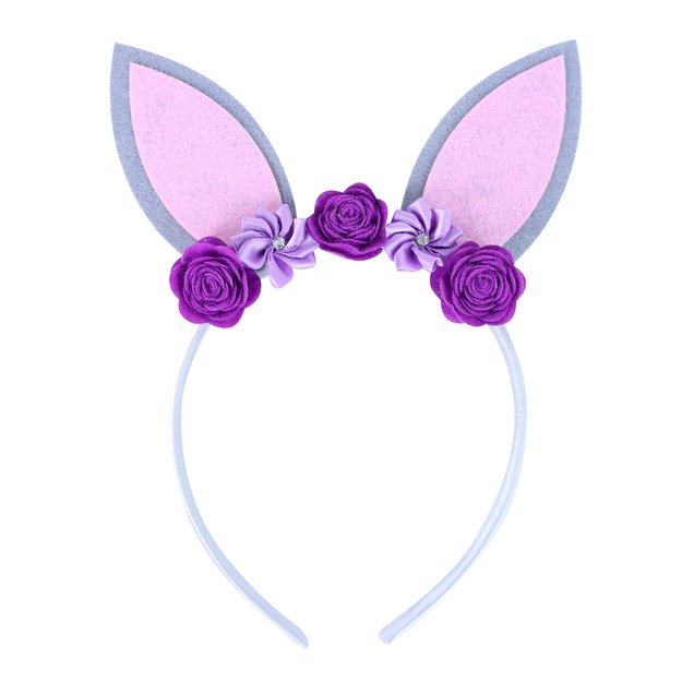Children purple headband