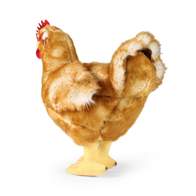 Plush hen 33 cm ECO-FRIENDLY