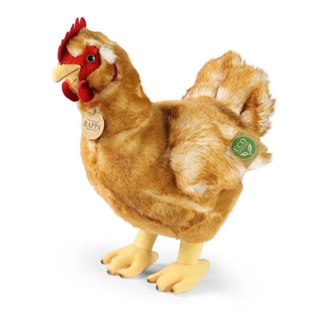 Plush hen 33 cm ECO-FRIENDLY