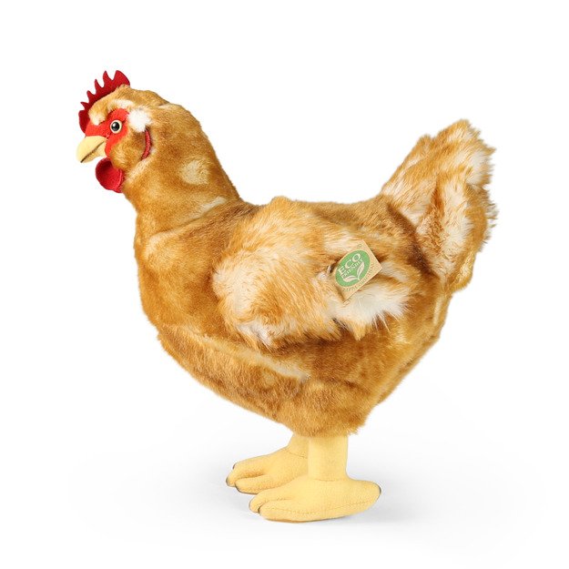 Plush hen 33 cm ECO-FRIENDLY