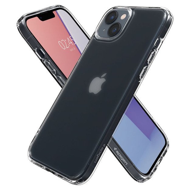 Spigen Ultra Hybrid Matte – dėklas, skirtas iPhone 15 Plus / iPhone 14 Plus (skaidrus matinis)