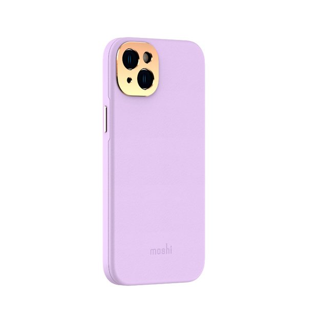 Moshi Napa MagSafe – odinis dėklas, skirtas iPhone 14 Max (Levandų violetinė) 2