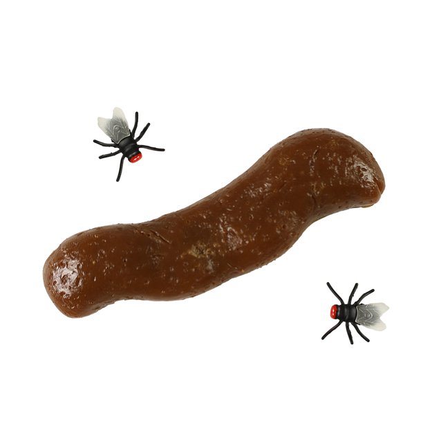 Poop/sludgy poop with flies