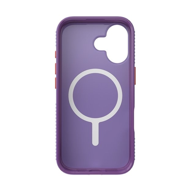 Speck Presidio Lux Grip MagSafe - iPhone 17 Case (Purple Fade/Magic Purple/New Poppy) 9