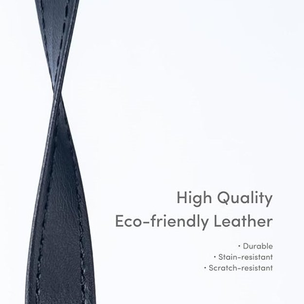 Moshi 2-in-1 Wrist & Body Strap with Adapter - Eco Leather Phone Lanyard (Misty Coral) 10