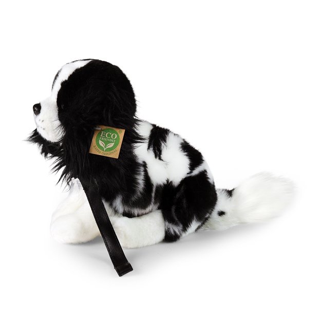 Plush King Charles Spaniel with leash 27 cm ECO-F.