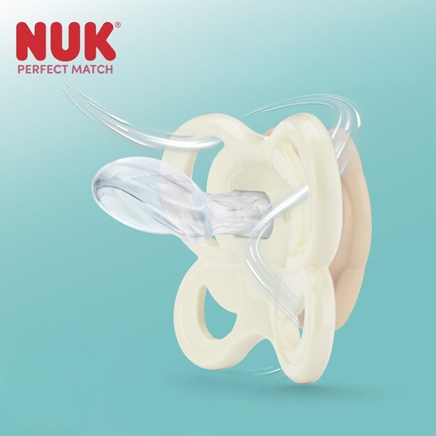 NUK Perfect Match Air CAT pacifier 6-18m 1pc box, 6-18 m 4