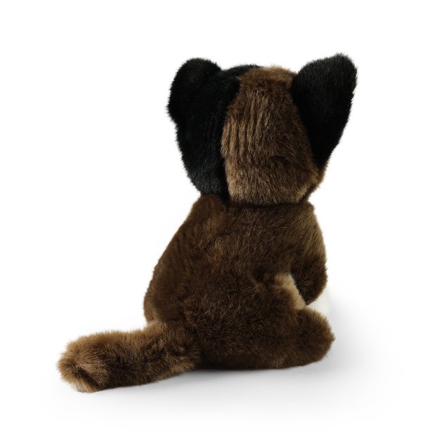 Plush three-colored cat 18 cm ECO-F.