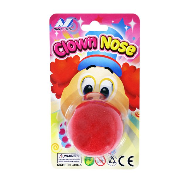 Foam clown nose