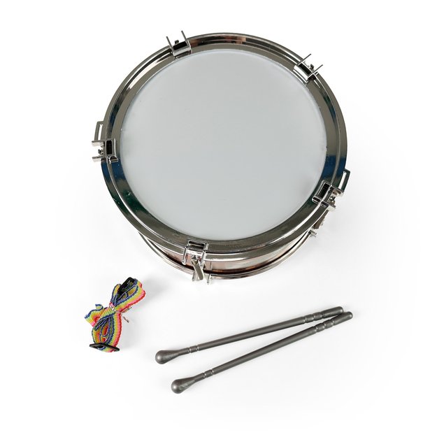 the drum with mallets