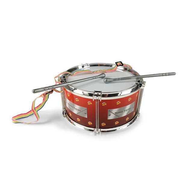 the drum with mallets