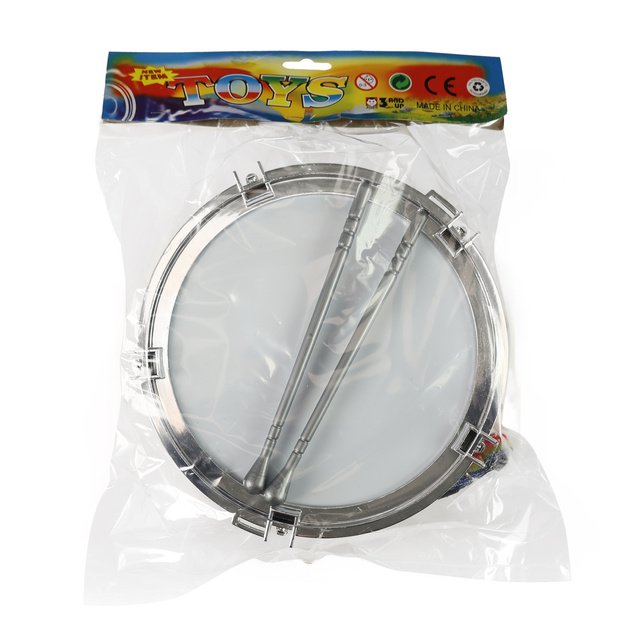 the drum with mallets