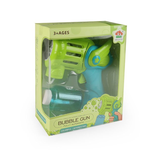 Bubble gun with stack