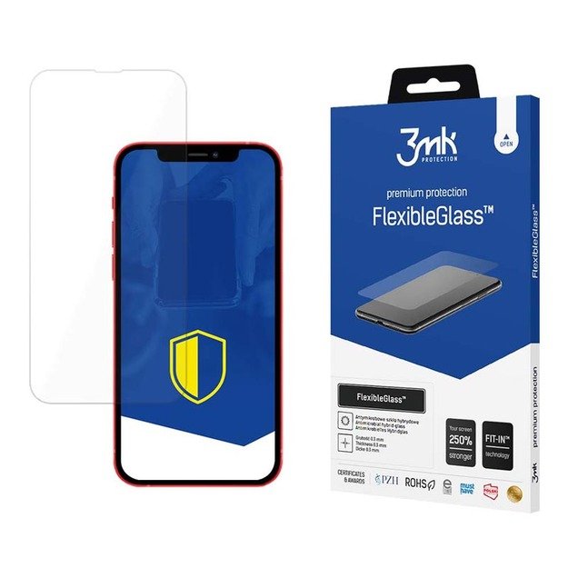 3mk FlexibleGlass – hibridinis stiklas, skirtas iPhone 13 Pro Max