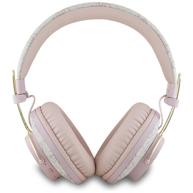 Guess Metal 4G Logo - Wireless Over-Ear Bluetooth Headphones ENC (pink) 3
