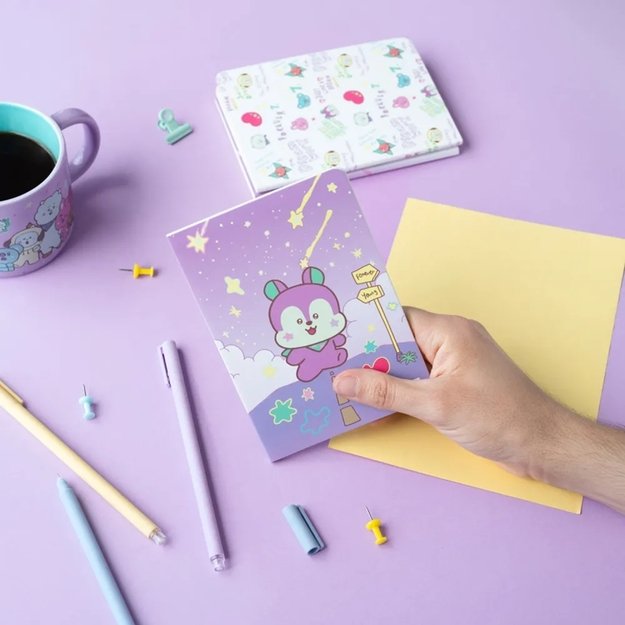 BT21 - Set of A6 MANG notebooks (3 pieces) 4