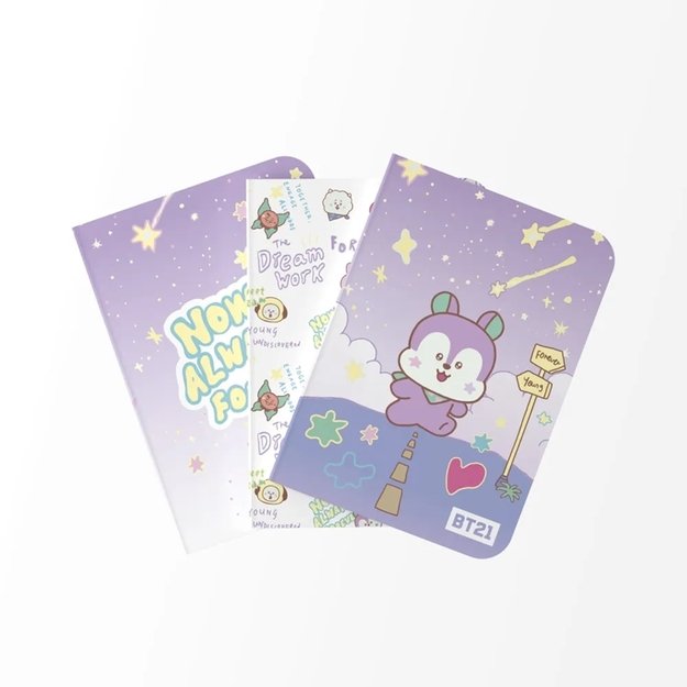 BT21 - Set of A6 MANG notebooks (3 pieces) 1
