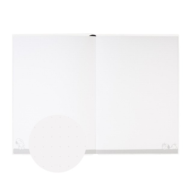 Snoopy - Plush notebook / notebook A5 from the Lazy Days collection 3