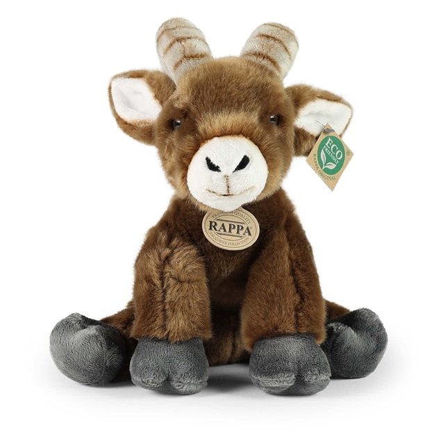 Rappa - Plush realistic plush toy Bighorn Sheep Goat sitting 28 cm Eco-Friendly 2