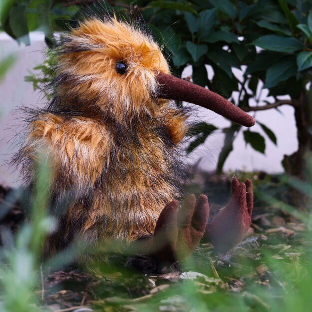 Plush bird kiwi 23 cm ECO-FRIENDLY