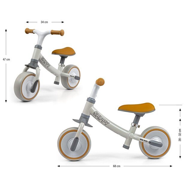 Milly Mally Skippy pink children s white 12