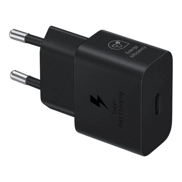 Samsung Travel Charger EP-T2510NBE &ndash; 25W USB-C Wall Charger (Black)