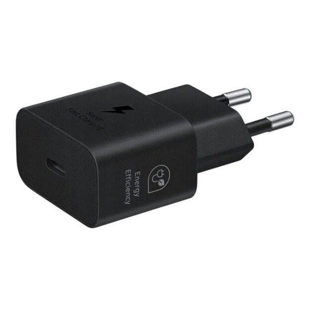 Samsung Travel Charger EP-T2510NBE &ndash; 25W USB-C Wall Charger (Black)