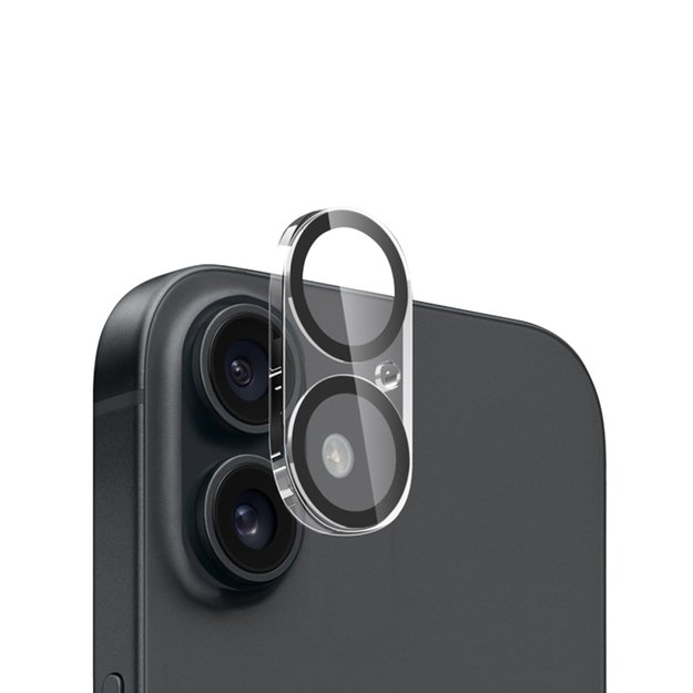 Crong Lens Shield – stiklas fotoaparatui ir objektyvui iPhone 16 / iPhone 16 Plus 11