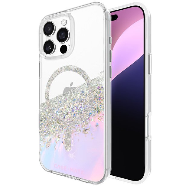 Case-Mate Karat MagSafe – dėklas, skirtas iPhone 16 Pro Max (holografinis)