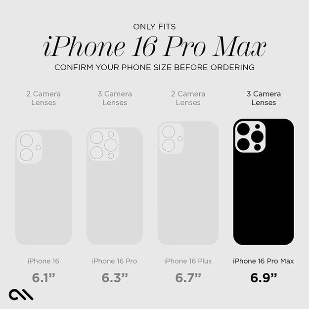 Case-Mate Karat MagSafe – dėklas, skirtas iPhone 16 Pro Max (holografinis)