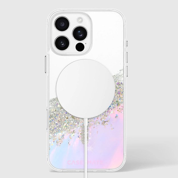 Case-Mate Karat MagSafe – dėklas, skirtas iPhone 16 Pro Max (holografinis)