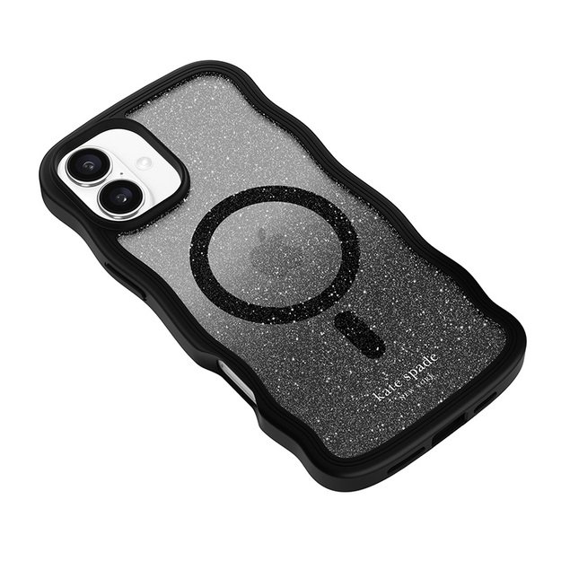 Kate Spade New York Wavy MagSafe – dėklas, skirtas iPhone 16 Plus (Nightfall) 10