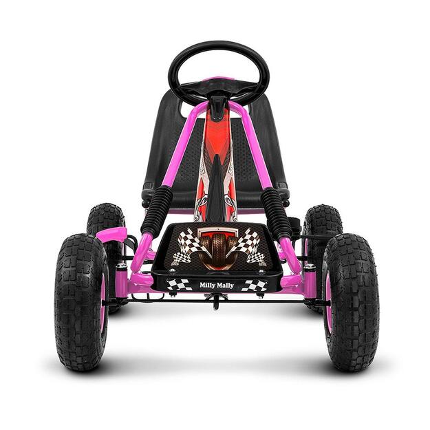 Kids Go-kart Milly Mally Thor pink