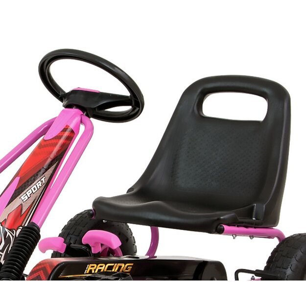 Kids Go-kart Milly Mally Thor pink