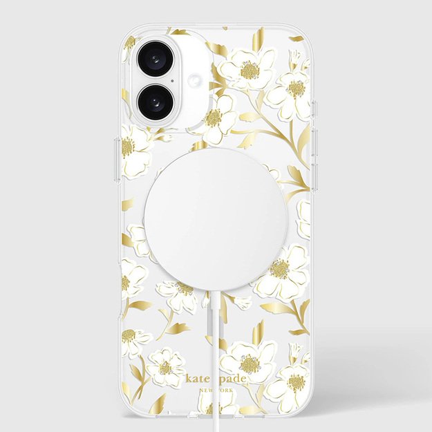 Kate Spade Niujorko apsauginiai brangakmeniai „MagSafe“ – „iPhone 16 Plus“ dėklas („Sunshine Floral“)