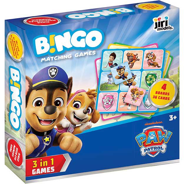 Paw Patrol Bingo game