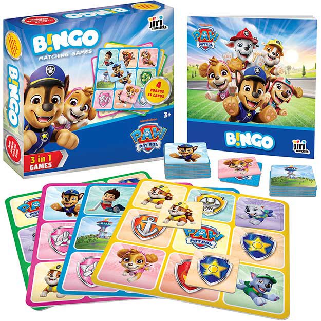 Paw Patrol Bingo game