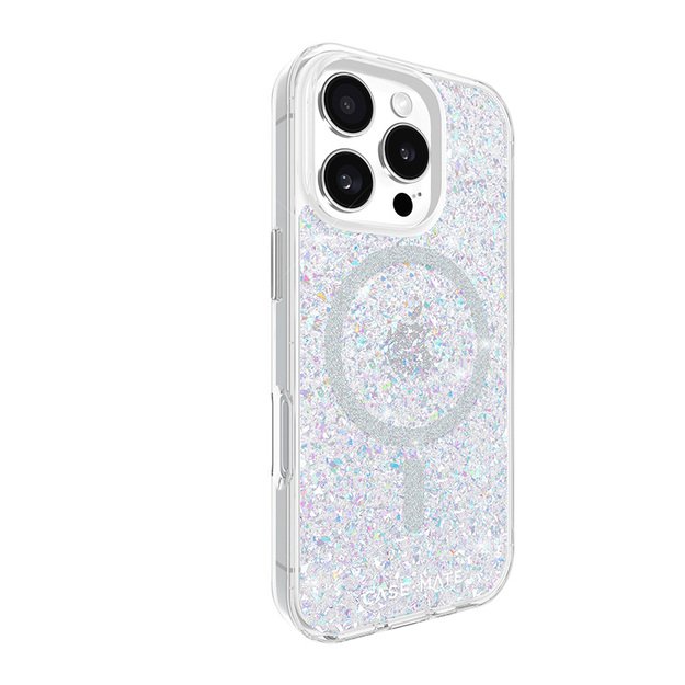 Case-Mate Twinkle MagSafe – dėklas, skirtas iPhone 16 Pro (diskoteka)