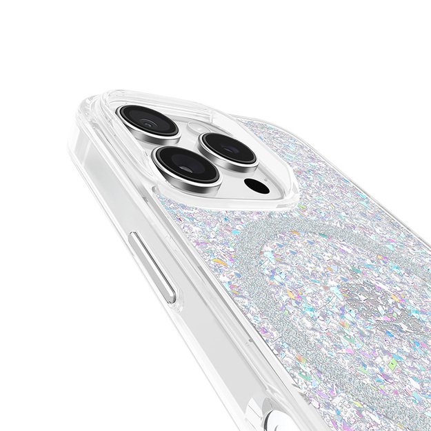 Case-Mate Twinkle MagSafe – dėklas, skirtas iPhone 16 Pro (diskoteka)