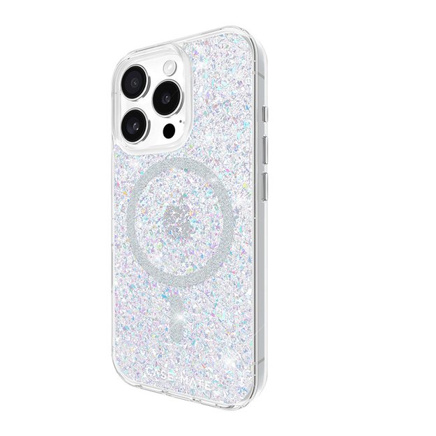 Case-Mate Twinkle MagSafe – dėklas, skirtas iPhone 16 Pro (diskoteka)