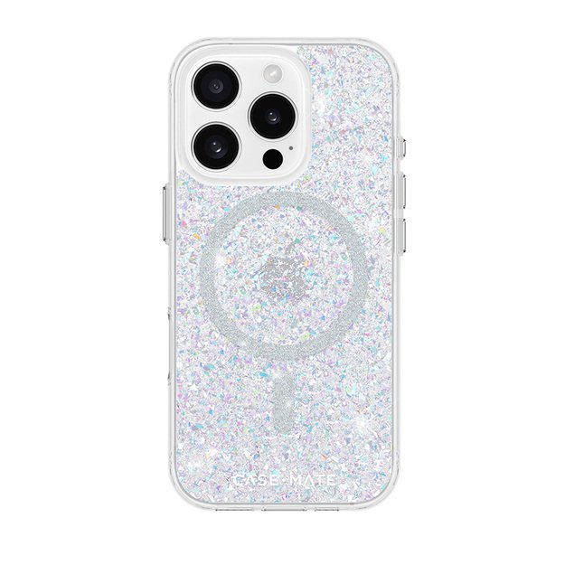 Case-Mate Twinkle MagSafe – dėklas, skirtas iPhone 16 Pro (diskoteka)