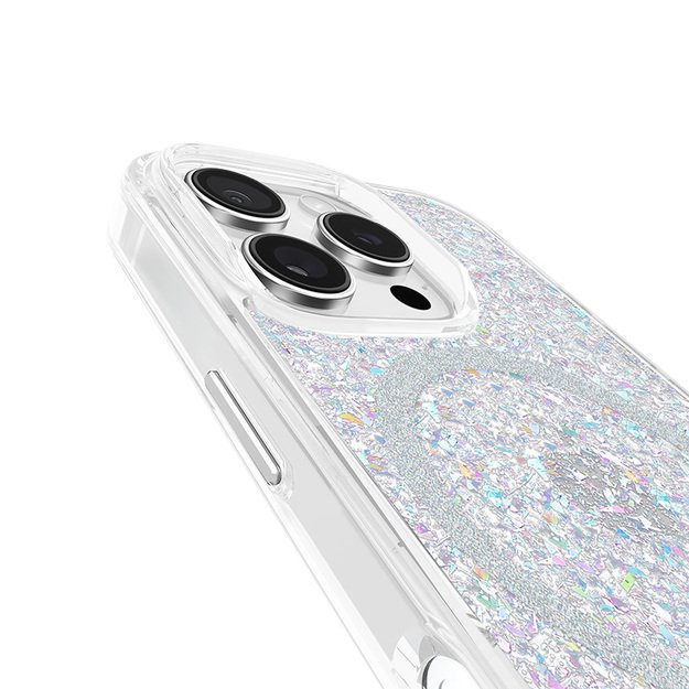 Case-Mate Twinkle MagSafe – dėklas, skirtas iPhone 16 Pro (diskoteka)