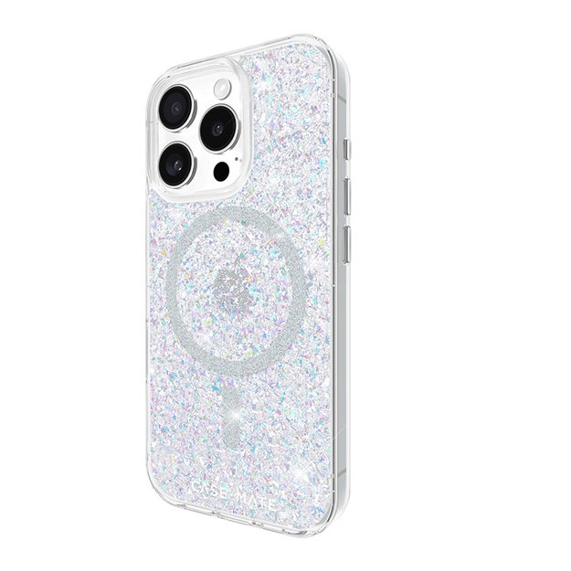 Case-Mate Twinkle MagSafe – dėklas, skirtas iPhone 16 Pro (diskoteka)