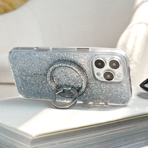 Case-Mate Twinkle MagSafe – dėklas, skirtas iPhone 16 Pro (diskoteka)