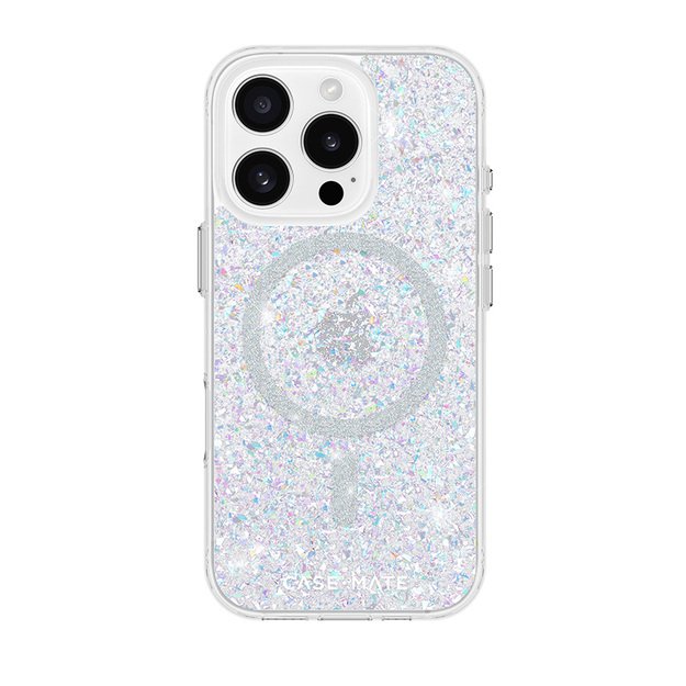 Case-Mate Twinkle MagSafe – dėklas, skirtas iPhone 16 Pro (diskoteka)