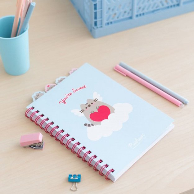 Pusheen – A5 formato užrašų knygelė iš kolekcijos Purrfect Love 4