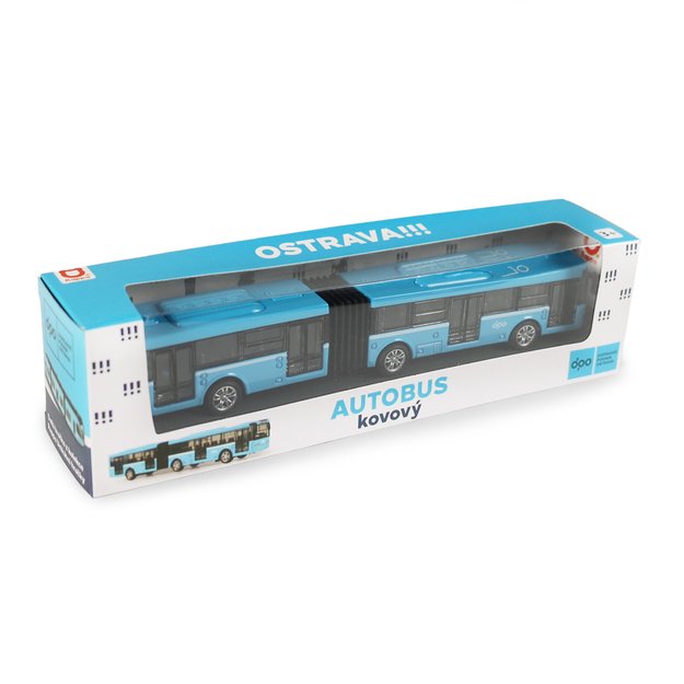 Metal bus DPO Ostrava 18 cm