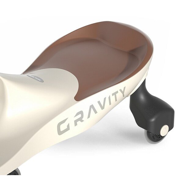 Children s gravity balance bike Gravity Milly Mally beige brown